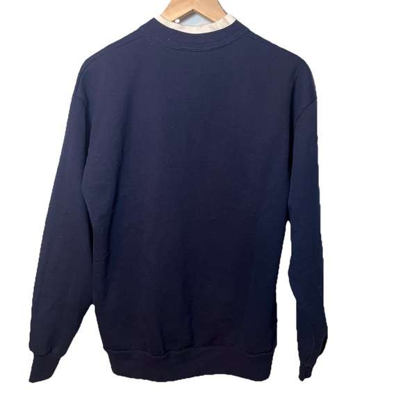 Vintage Christmas Sweatshirt Snowman Holiday Winter size Large Morning Sun 90’s - Picture 3 of 5